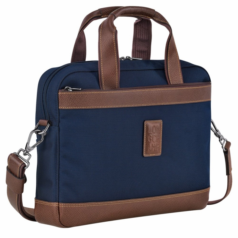 Navy Longchamp Boxford S Men's Briefcase Bags